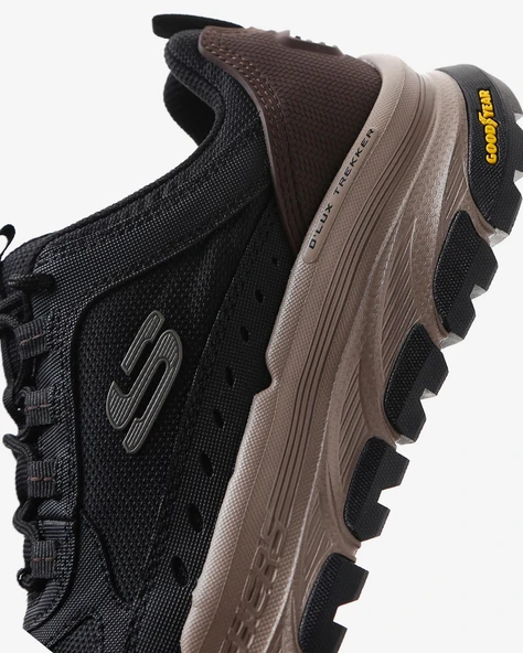 Skechers D'LUX TREKKER Siyah/Bej Siyah/Bej 45 - Resim 7