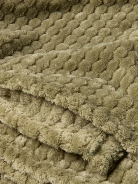 JYSK Polar örtü ROSENVIAL 130x160 yeşil - Resim 3