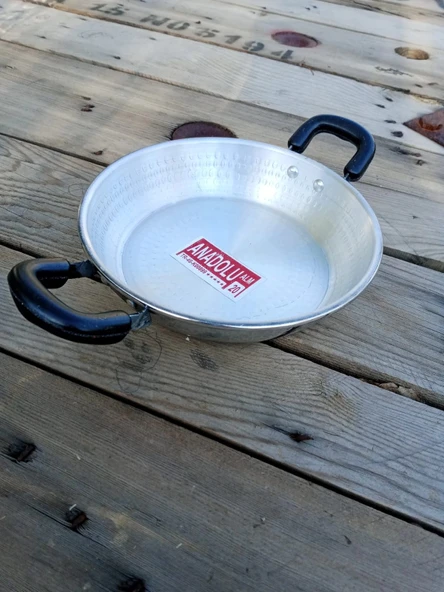 Aulminyum lüks kulplu tava. - Resim 5