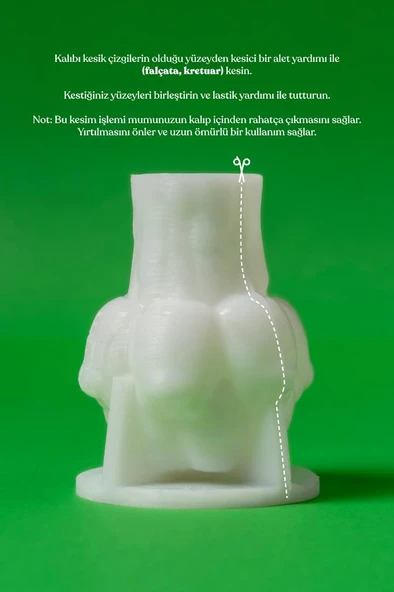 Lale Demeti Silikon Mum Kalıbı - Resim 4