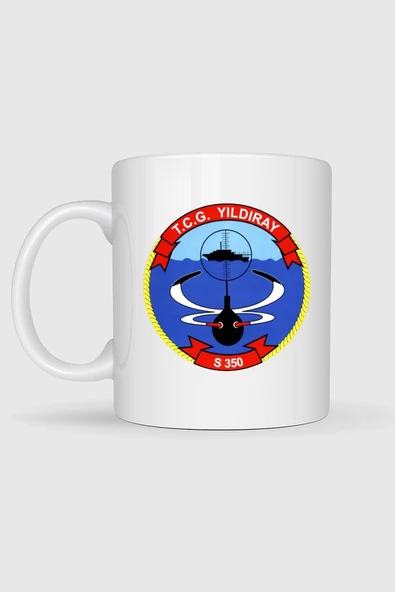 Tcg Yıldıray S350 Tasarımlı Kupa Bardak - Resim 2