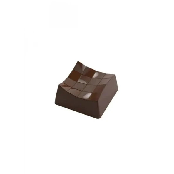 Polikarbon Kare Pralin Çikolata Kalıbı 10 gr | Cm-3729 ürün görseli