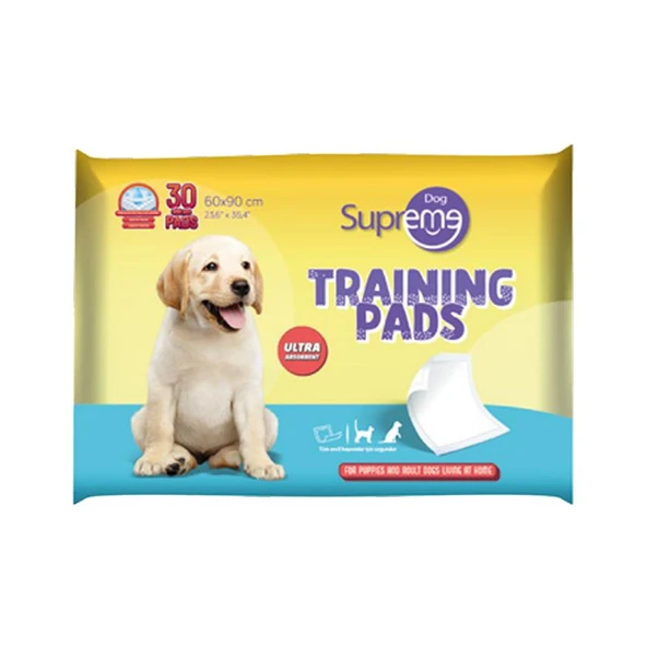 Supreme Dog Evcil Hayvan Eğitim Pedi 30 Lu ürün görseli 1