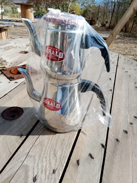 Aluminyum Klasik Çaydanlık "3 Numara" - Resim 7