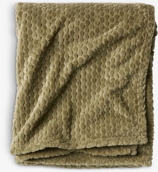 JYSK Polar örtü ROSENVIAL 130x160 yeşil - Resim 2