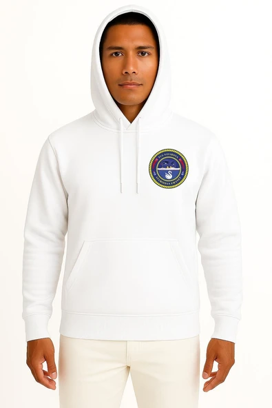 Kapüşonlu Tcg Savarona Cep ve Sırt Tasarımlı Unisex Sweatshirt ürün görseli