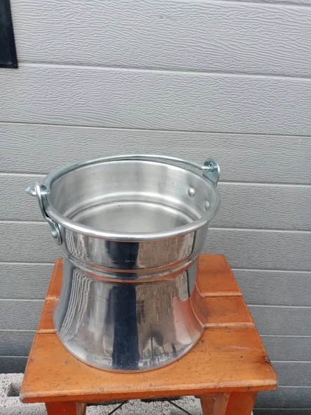 5 kg' lık Helke (satır) Yoğurt Satırı "bakraç" - Resim 5