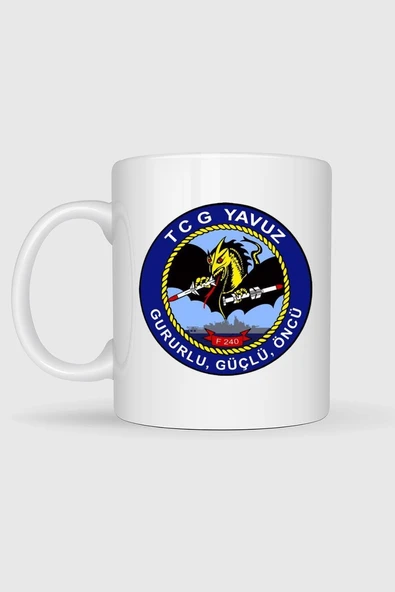 Tcg Yavuz F240 Tasarımlı Kupa Bardak - Resim 2