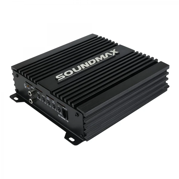 SOUNDMAX SX-N600.1D-1X600W RMS-KALİTELİ-PROFESYONEL-YER KAPLAMAYAN CLASS D MONO ANFİ - 1
