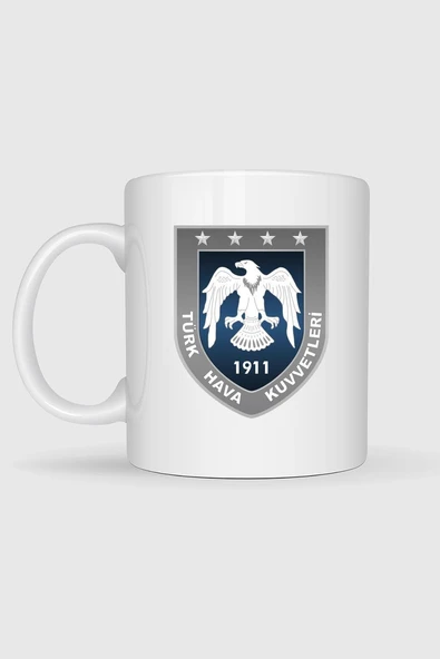 Türk Hava Kuvvetleri Tasarımlı Kupa Bardak - Resim 2