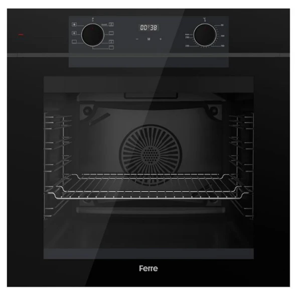 Ferre FryArt &FlowArt Avena Sessiz Davlumbaz Elektrikli Siyah Ank. Set (D077-SA + MS261 + QEP63CS) - Resim 4