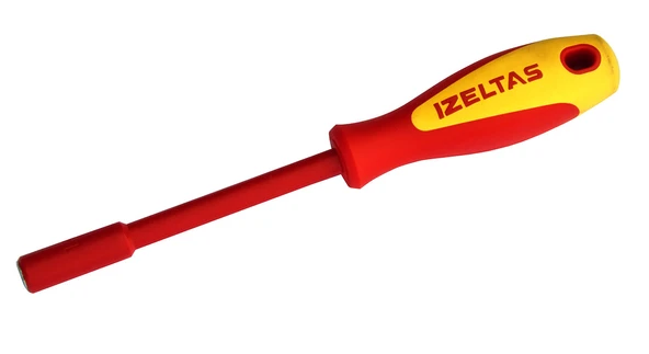 İzeltaş 1000V Süngüsü İzoleli Manyetik Bits Tutucu Tornavida 230mm ürün görseli