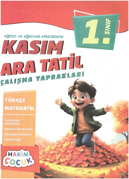 1.Sınıf Maarif Model Eğitici ve Eğlenceli Etkinliklerle Kasım Ara Tatil Çalışma Yaprakları - Resim 2
