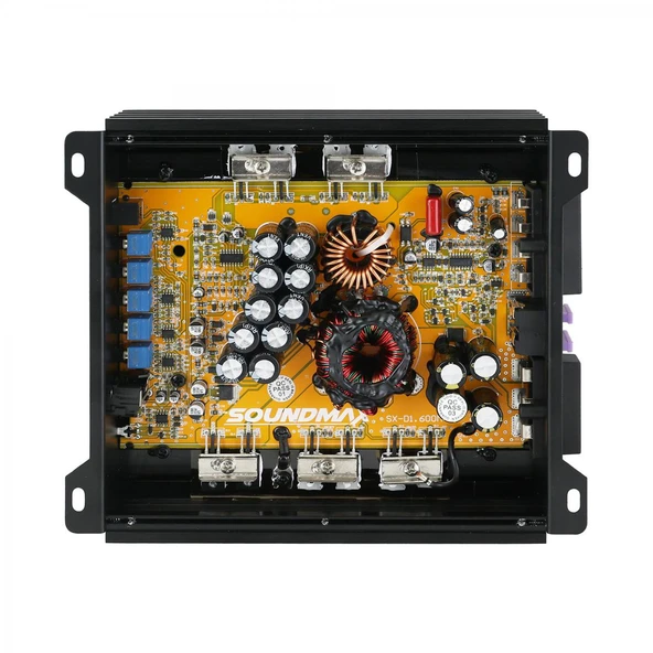SOUNDMAX SX-N600.1D-1X600W RMS-KALİTELİ-PROFESYONEL-YER KAPLAMAYAN CLASS D MONO ANFİ - 3