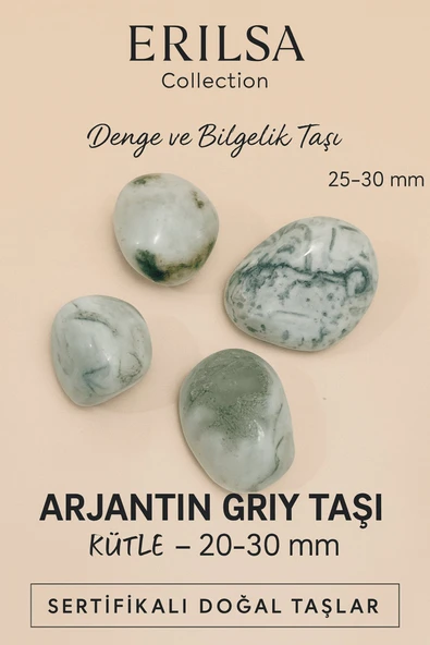 Sertifikalı Hint Akik Taşı Kütle 25–30 mm Arjantin Menşeli Denge ve Bilgelik Taşı ürün görseli