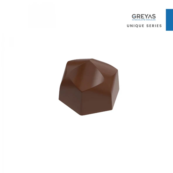 Polikarbon Kubbe Pralin Çikolata Kalıbı 10 gr | Cm-3264 ürün görseli