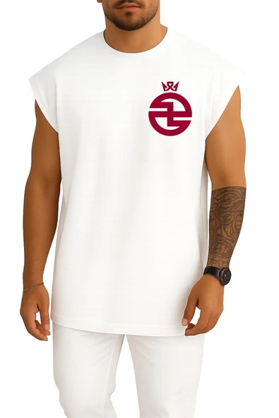 Oversize Al-Kholood Club Saudi Cep Tasarımlı Unisex Spor Atlet - Resim 5