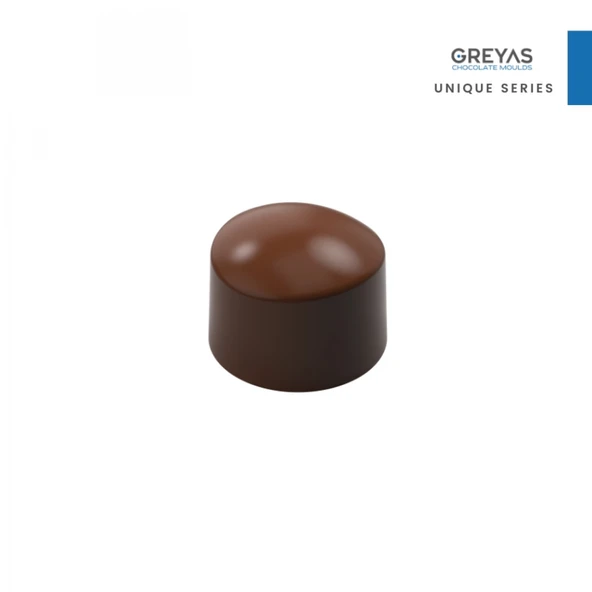 Polikarbon Büyük Yuvarlak Pralin Çikolata Kalıbı 24.5 gr | Cm-1329 ürün görseli