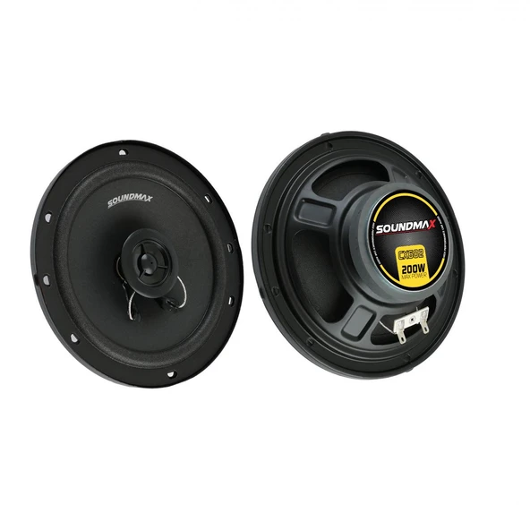 Soundmax Cx-620-200w Max Power-tweeterlı 16 Cm Kapı Hoparlörü-2 Adet ürün görseli 1