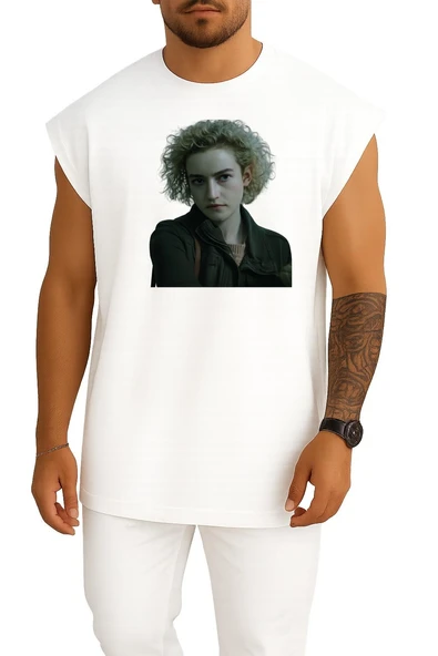 Oversize Ozark Ruth Langmore Göğüs Tasarımlı Atlet ürün görseli