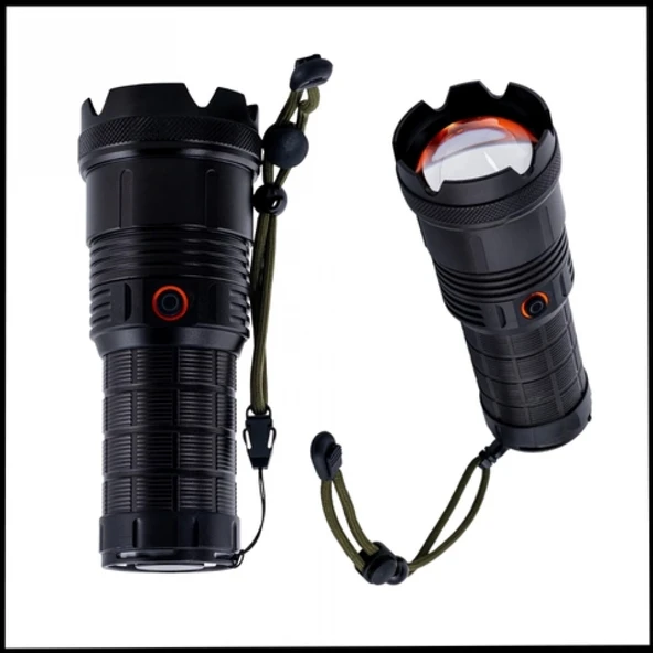 Uyguna-Yakala 50 Watt 4500 Lümen Şarj Edilebilir El Feneri-WS-815 ürün görseli