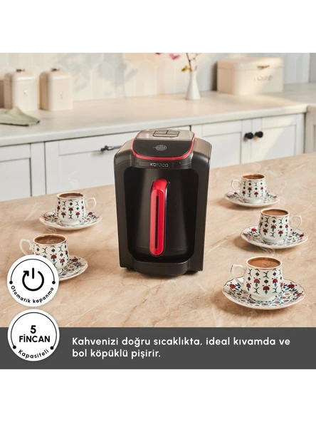 Karaca Hatır Neo Türk Kahve Makinesi Cranberry - 2