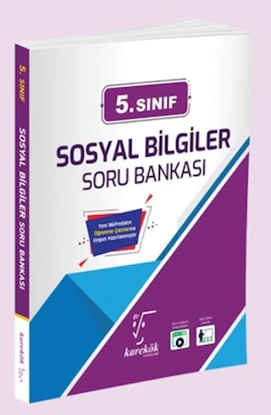 5. Sınıf Sosyal Bilgiler Soru Bankası / Kolektif / Karekök Yayıncılık / 9786256180031 ürün görseli