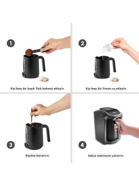 Karaca Hatır Neo Türk Kahve Makinesi Silver - 7