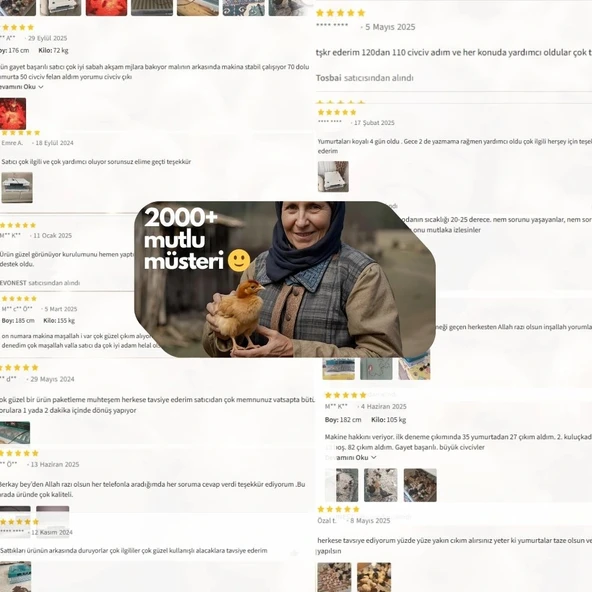 Kamera İlaveli Evonest 120 Yumurtalık Kuluçka Makinesi Otomatik Isı, Nem ve Çevirme Kontrolü - 5