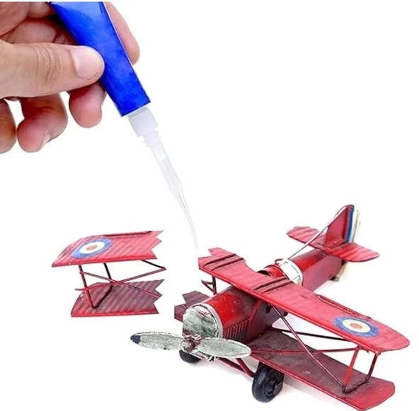 Yapıştıcı Mikro Uçları Plastik Yapıştırıcı Şişe Uçları Şırınga Ucu 10 Adet - Resim 3