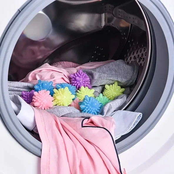 Mucit Home 5 Adet Çamaşır Makine Topu Lekelere Karşı Koruma, Karışıklık Önleme, Düğüm Önleyici - 5