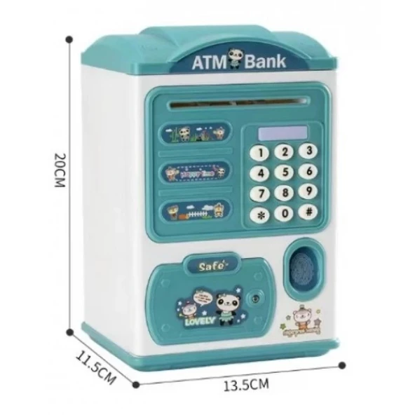 MDB Parmak İzi ve Şifreli Elektronik ATM Kumbara - Resim 5