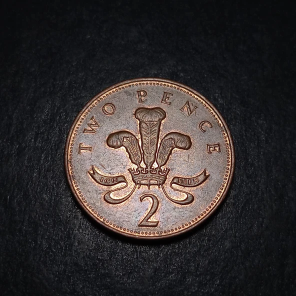 Escoines Koleksiyon 3996368f418bfac6f6 1999 two pence ççt+ eski yabancı madeni para ürün görseli 1