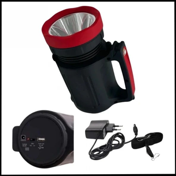 Uyguna-Yakala Projektör 5 Watt WS-3580 Şarj Edilebilir El Feneri-NER.482 ürün görseli