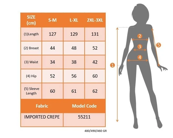 MDB Kadın Uzun Kollu Kruvaze Yakalı Belden çapraz Detaylı çift Renkli Midi Ithal Krep Elbise - Resim 5