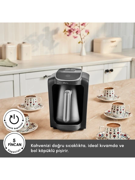 Karaca Hatır Neo Türk Kahve Makinesi Silver - 3