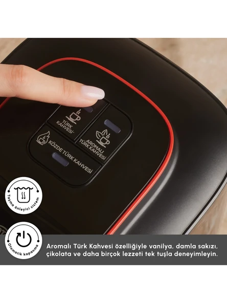 Karaca Hatır Neo Türk Kahve Makinesi Cranberry - 4