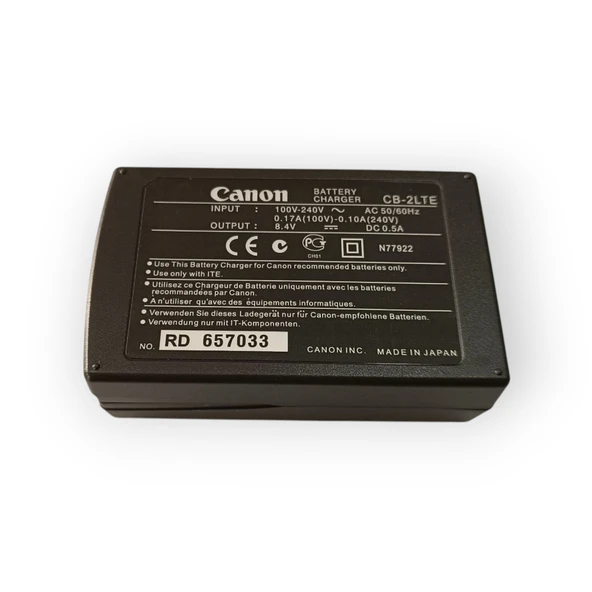 Canon CB-2LTE şarj cihazı Canon NB-2L NB-2LH Uyumlu Batarya şarj aleti MV-850i 880X 880Xi 890 5iMC 6iMC 800i 830i 5i 930 960 790 - Resim 2