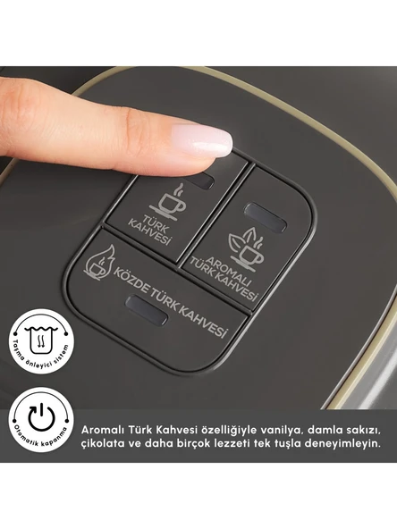 Karaca Hatır Neo Türk Kahve Makinesi Starlight - 4