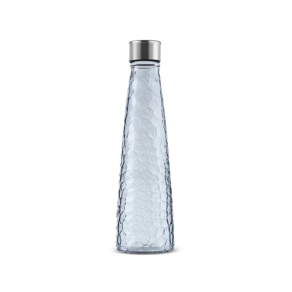 Karaca Classe Cam Su ve Meşrubat Şişesi Mavi 500 Ml - Resim 5