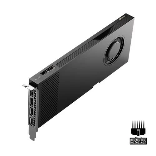 DELL RTX A4000 16GB CN-0HGP0F-FCSNV GDDR6 256bit 4X DP PCIe 16X v4.0 ürün görseli
