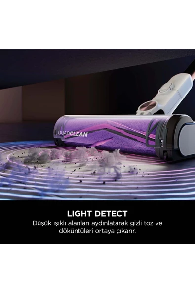 Detect Clean&Empty Auto-Empty Sistemli Şarjlı Dikey Süpürge 2L - 4