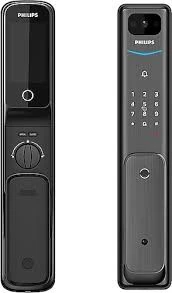 Philips Alpha VP-5HWS Kameralı Ekranlı Parmak İzli Akıllı Kapı Kilidi ürün görseli 1