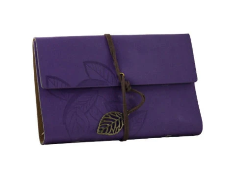 Cüzdan Görünümlü Ayraçlı Günlük - Not Defteri - Resim 3