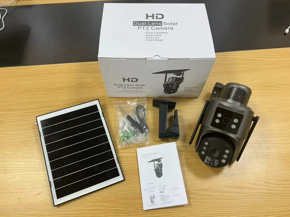 YOOSEE YS-10 SOLAR PRO MAX SOLAR SİM KARTLI İP KAMERA - Resim 4