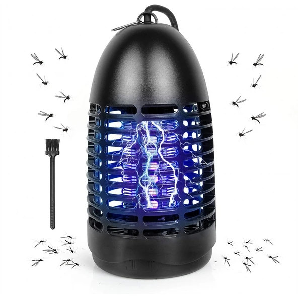 Elektrikli Böcek Tuzağı Sinek Lambası Uv Işıklı Sivrisinek Lambası Temizlik Sivrisinek Kapanı ürün görseli 1