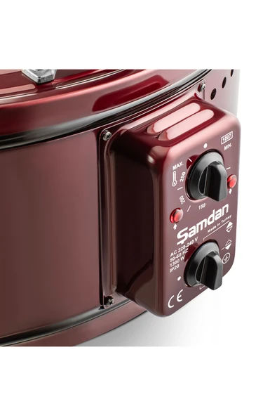 Şamdan J392 1007 Termostatlı Büyük Boy Fırın. - Resim 2