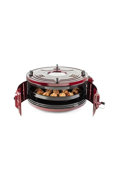 Şamdan J326 Termostatlı Camlı Yuvarlak Fırın 1005. - Resim 5