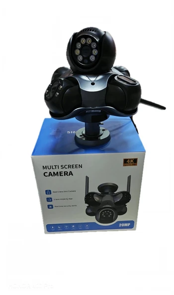 YOOSEE TÜRKİYEDE İLK 5 KAMERALI WİFİ KAMERA YOOSEE YS-5K - Resim 5