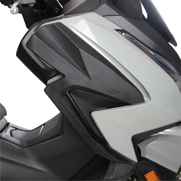 GP Kompozit 2021-2022 Honda Forza 250 Uyumlu Bacak Koruma Siyah - 7